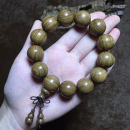 Strand Golden Sandalwood Beads Hand String Bracelet Retail Stalls Physical Shops Wooden Crafts Large Quantity Men