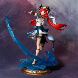 Action Toy Figures 27cm Genshin Impact Nilou Anime Character Sexy Action Character PVC Statue Model Doll Decoration Collection Decorative Toys Childrens GifMX3O