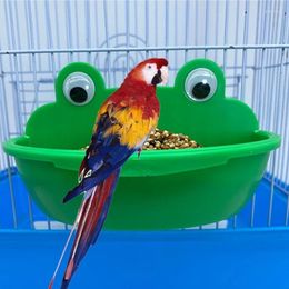 Other Bird Supplies Durablity Screw On Feeders Indoor Bathtub Manual Feeding Cage Parrots Close And Intimate With Natures