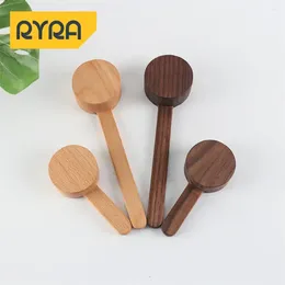 Coffee Scoops Black Walnut Spoon Durable Easy To Use Wooden High Quality Kitchen Innovation Measuring Cup Bean Grace