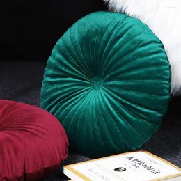 Pillow Nordic Velvet Pumpkin Throwing Circular Window Mat Soft And Comfortable For All Seasons