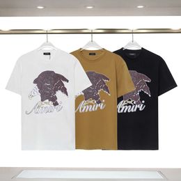 23 term stock of spring/summer letter printed Long shirts for vintage and personalized mens sleeved T-shirts