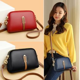 Bags Women's 2023 New High-end Women's Bags Shell Bags Shoulder Bags Texture Western Crossbody Coin Purse Small Bags