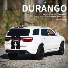 Diecast Model Cars 1 32 Dodge Durango SUV alloy car model die cast metal toy car model high simulation sound and light series childrens toy gifts