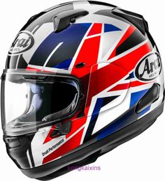 Arai Signet X Street Motorcycle Helmet Flag UK XX Large