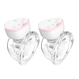 Breastpumps Wearable electric breast pump with backflow prevention 4-mode grade 12 feeding BPA free milk collector Q240514