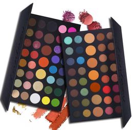 UCANBE Shimmer Matte Eyeshadow Palette 39 Colours Nude Natural Eye Shadow Makeup Set Metallic Smoky Artist Beauty Cosmetic3843684