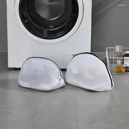 Laundry Bags 1PC Travel Mesh Bag With Zips Washing Wash Shoe Clothes Coarse Net Basket Organiser