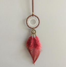 Mini Dream Catcher Necaklace Car Hanging Feather Dream catchers Hanging Decorations1186426