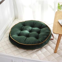 Pillow Velvet Futon Round Office Seat Chair Sofa Backrest For Living Room Bedroom Floor Mat Home Decoration