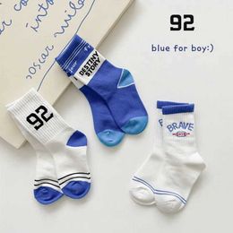 Kids Socks Spring Childrens Socks Boys and Girls Cotton Socks 1-12Y Baby Cow Socks Fashion Coloured Sports Socks d240515