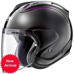 REGY Arai VZ RAM3 4 Single Lens Half Helmet Motorcycle Safety Running Four Seasons Black Shiny Black XL Imported from Japan