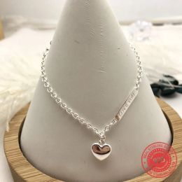 CHOKERS TSSL015 di alta qualità Originale Cute Spanish Orso Spagnolo Gemstone Collana a pendente Gioielli autoproclamati Sterling Sier Bracciale