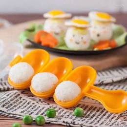 Baking Moulds Sushi Set Maker Mould Rice Balls PP Kitchen Accessories Cooking Container Chinese Style Baby