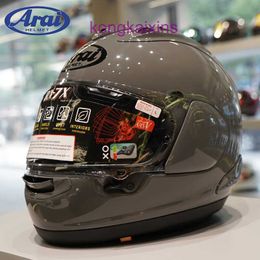 REGY spot goods can be shipped in seconds imported from Japan ARAI RX7X plain helmet motorcycle solid Colour full safety 7X white S U55N