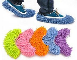 Dust Mop Slipper House Cleaner Lazy Floor Dusting Cleaning Foot Shoe Cover Dust Mop Slipper47214206129840