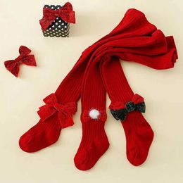 Kids Socks Winter Thick Christmas New Year Girls Long Socks for Kids GirlL2405