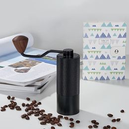 Mini Bean Milling Portable Manual Grinder Stainless Steel Coffee Grinders Aluminum Coffees grinders 240509