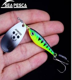 SEAPESCA Baits Sequins 11g 15g 20g isca artificial Metal wobbler fishing lure minnow Spoon carp fishing shiping ZB1942586277