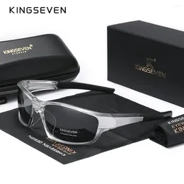 Sunglasses Genuine KINGSEVEN 2024 Design Men's Sports Polarised Women UV Lens Travel Fashion Eyewear