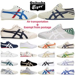 ASICS Onitsuka Tiger MEXICO 66 Silp-on Sneakers German Trainer Walking Shoes Outdoor Trail Sneakers Mens Womens Trainers Runnners Size 36-45