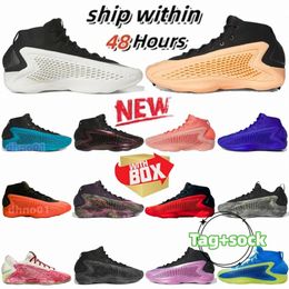 Basketball Shoes designer Ae 1 shoe ae1 Mens men Anthony Edwards New Wave Stormtrooper with Love Blue future ciay red velocity the georgia Coral n1E4#