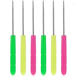 Baking Tools LMETJMA 6Pcs Sugar Stir Needle Cookie Scribe Tool Decorating Supplies Scriber DIY Biscuit Icing Pin JT162