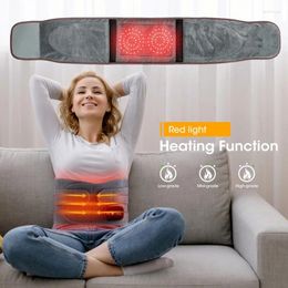 Blankets Waist Brace Support Belt Belly Back Massager Heat Lumbar Warm Blanket