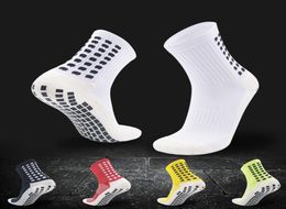 Sports Anti Slip Soccer Socks Cotton Football Men Calcetines Silicone Suction Cup Grip Type Same As The Trusox3788566