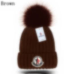 New Design Designer beanie classic letter knitted bonnet Caps cler for Mens Womens Autumn Winter Warm Thick Wool Embroidery Cold Hat Couple Fashion Street Hats mon13