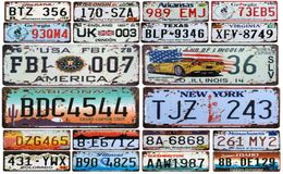 2021 New Fashion Car License Plates Store Bar Wall Decoration Tin Sign Vintage Metal Sign Home Wall Decor Painting Plaques Garage 7557299