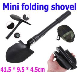 Multifunctional Folding Steel Military Shovel Spade for Garden and Camping with Compass Survival MA79344952