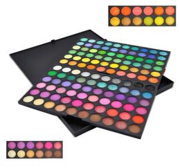 Whole 24sets lot Professional 120 Colours Eyeshadow Eye Shadow Blusher Palette Powder Makeup Cosmetic Fashion Kit EMSDHL fr5446394