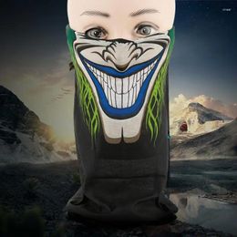 Bandanas Half Face Mask Men Durable Sun Protection Multifunctional Bandana Neck Gaiters Skull