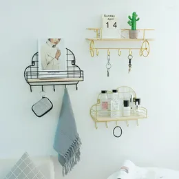 Decorative Plates Wall Mounted Cloud Hook Shelf Handicraft Display Rack Floating Sundries Storage Holder Living Room Home Decoration