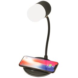 Wireless charging table lamp, Bluetooth speaker, creative wireless Bluetooth speaker, multifunctional night light, mini clapper light speaker