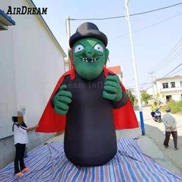 8m (26fth) gigante gigante da decoração ao ar livre Halloween Halloween Bruxa de graça verde animado Figura Figura para feriados