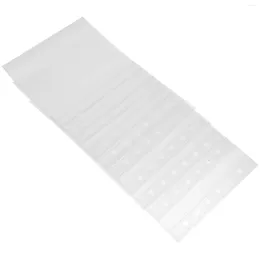 Frames 50 Pcs Po Pages Card Cover Scrapbook Protectors Pvc Binder Accessory Supply