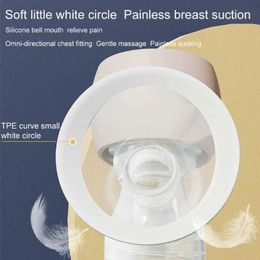 Breastpumps Automatic breast electric single Stabilisation effective suction 2 massage motor 180ml Q240514