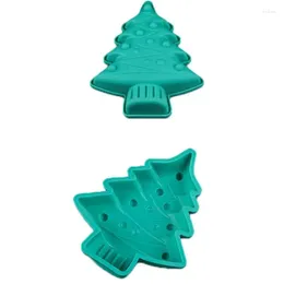 Baking Moulds Christmas Tree Big Cake Silicone Mould Mousse Fondant Dessert Bread Pastry Biscuit Tool Kitchen Accessories
