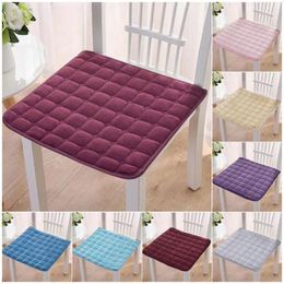 Pillow Chair Seat Mat Comfortable Plush Square Pad Non-Slip Sofa For Home Office Outdoors