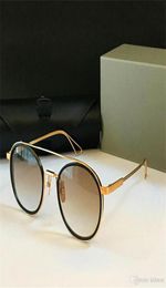 Vintage Titanium Men Women Sunglasses Classic Square Round Gold Frame Glass Trendy Beach Brand Sunglass Anti Refelction Uv400 1151464937