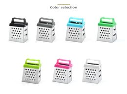 1 Pack Other Kitchen Tools Mini Four Side Vegetable Ginger Garlic Grater Multifunctional Stainless Steel Cooking Assistant Gadgets8294870