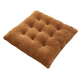 Pillow Super Soft Square Shape Plush Seat Hip Protective Winter Warm Car Office Chair Machine Heating Mat