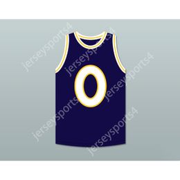 Custom Any Name Any Team B-REAL 0 MONSTARS DARK BLUE BASKETBALL JERSEY HIT EM HIGH All Stitched Size S-6XL Top Quality