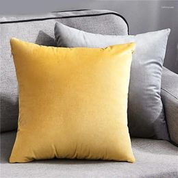 Pillow Velvet Detachable Office Pillowcase In A Pair