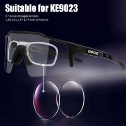 Outdoor Eyewear Optical Lenses For KE9023 Style Prescription 1.56 1.61 1.67 1.74 Aspheric Myopia Frame Bike Glasses Cycling SunglassesQ240514