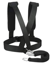 Resistance training belt running boost speed exercise pull belt exercise weight increase exercise strap sleigh belt1879192