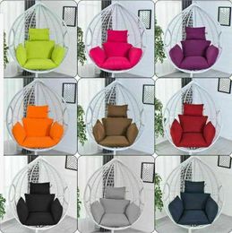 Pillow Swing Chair Cover Soft Saucer Hanging Basket Rattan Seat Pad Hammock Rest (no Chair)