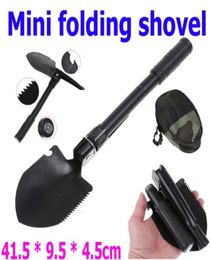 Multifunctional Folding Steel Military Shovel Spade for Garden and Camping with Compass Survival MA76519265